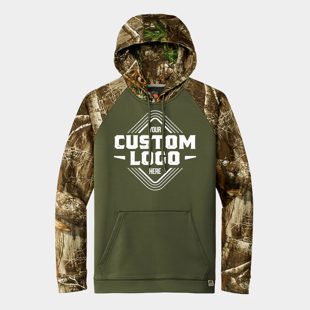 Custom Realtree Performance Colorblock Hoodie - RU451 - Image 2